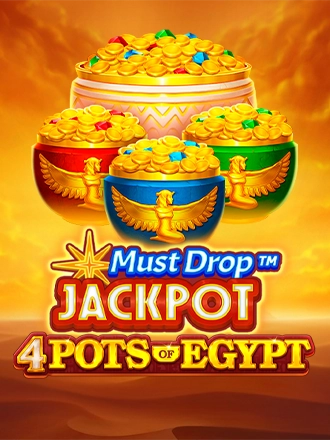 Must Drop Jackpot 4 Pots of Egypt door OAK Studios